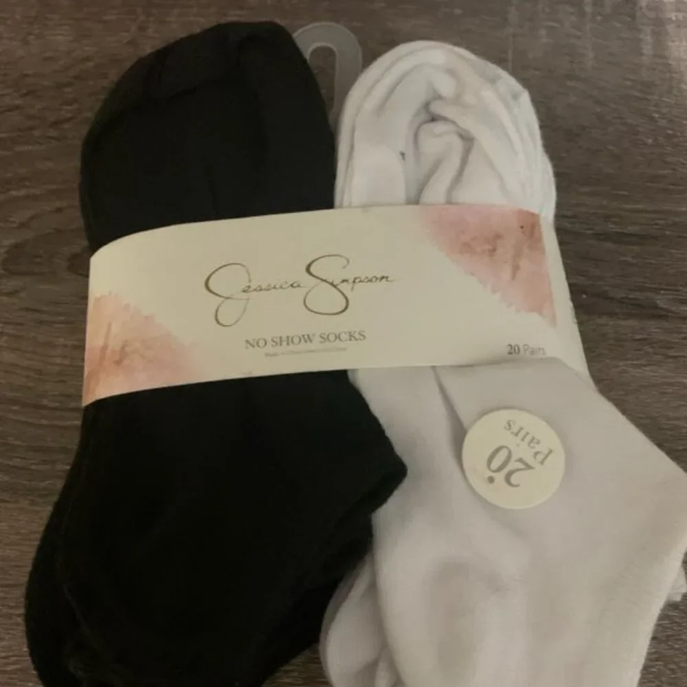 Jessica Simpson No show socks (20pairs)